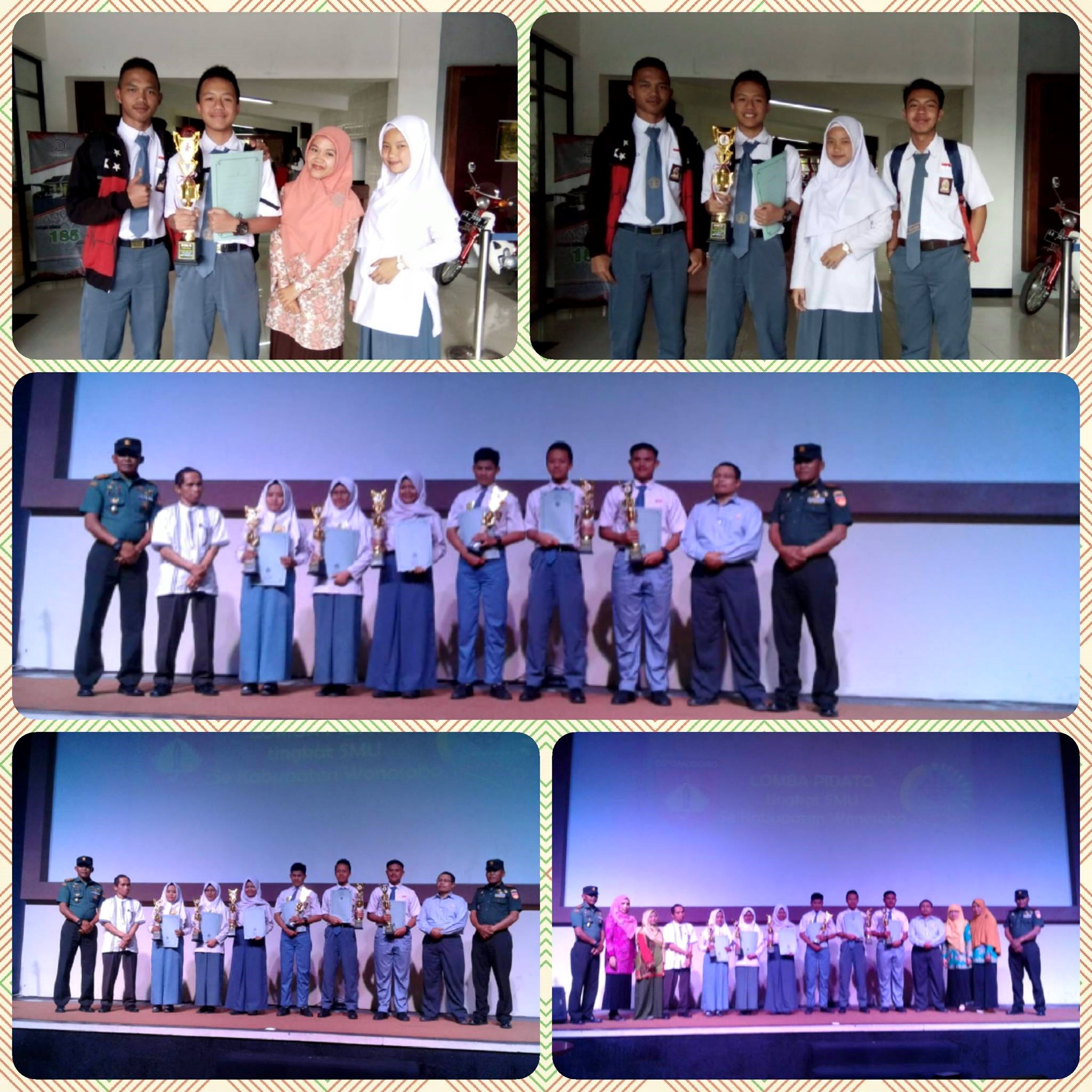 Juara 2 Lomba Pidato HUT TNI